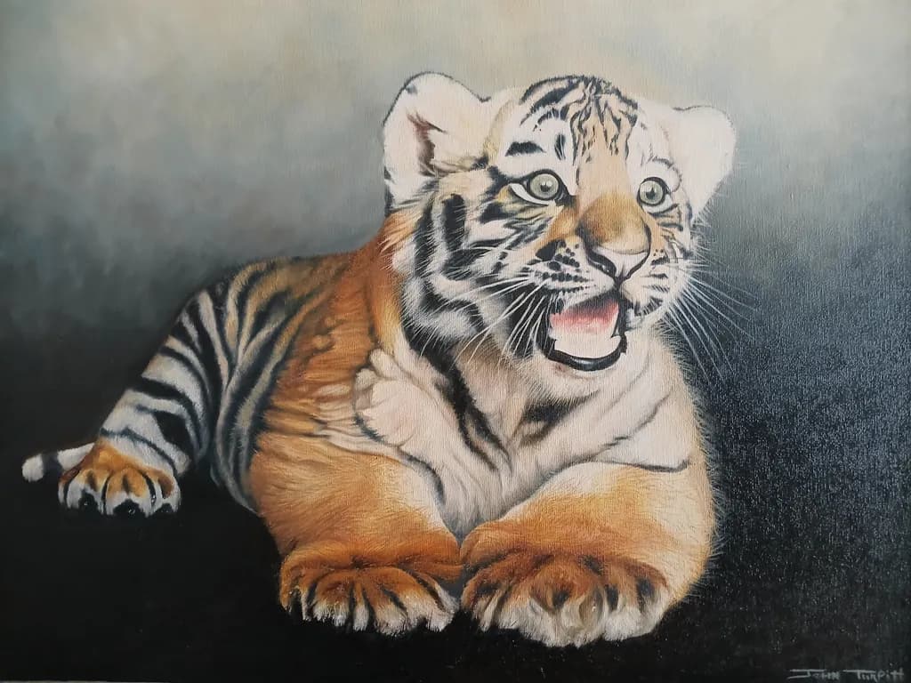 Tiger cub