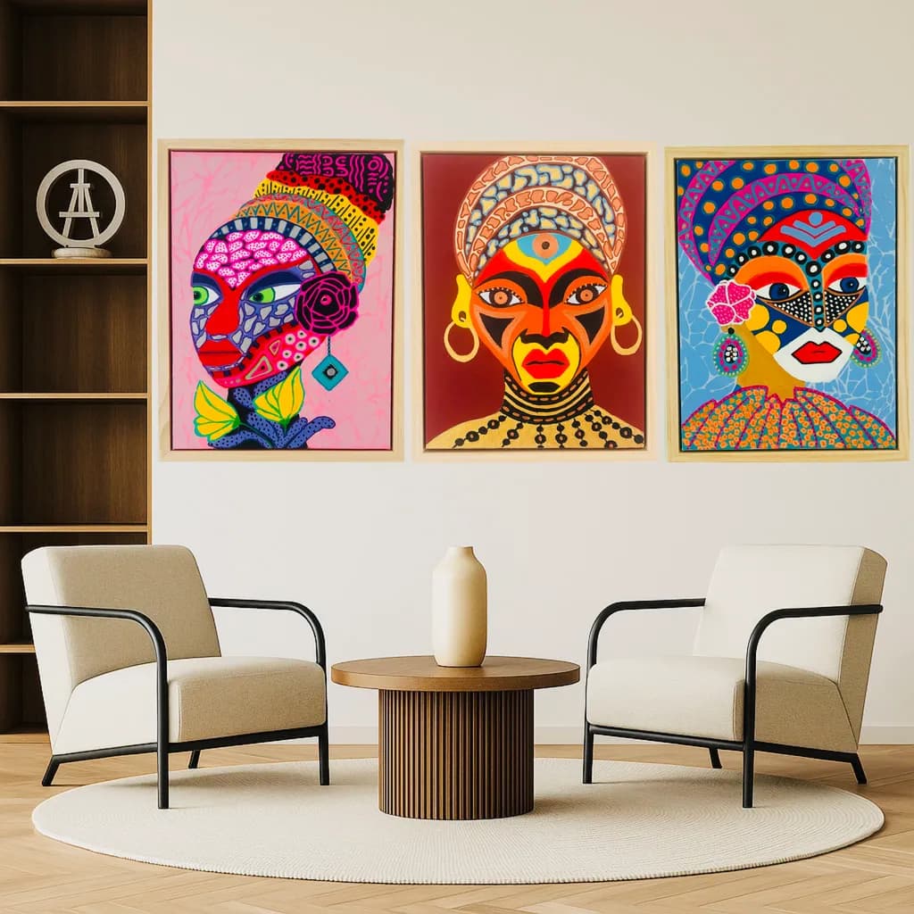 Vibrant Expressions: A Celebration of Cultural Identity in Bold Colors and Patterns