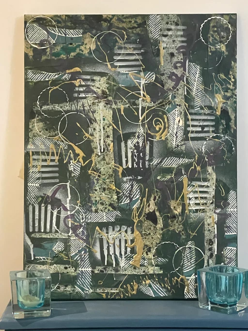 Whispers of Nature: An Abstract Journey Through Color and Form