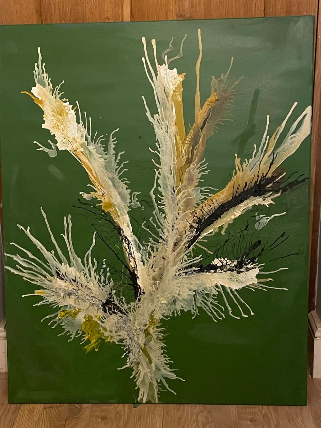 Whispers of Nature: An Abstract Exploration of Organic Forms and Textures