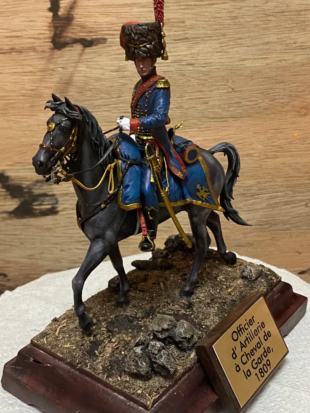 Majestic Officer of the Horse Artillery: A 1809 Tribute to Valor and Elegance