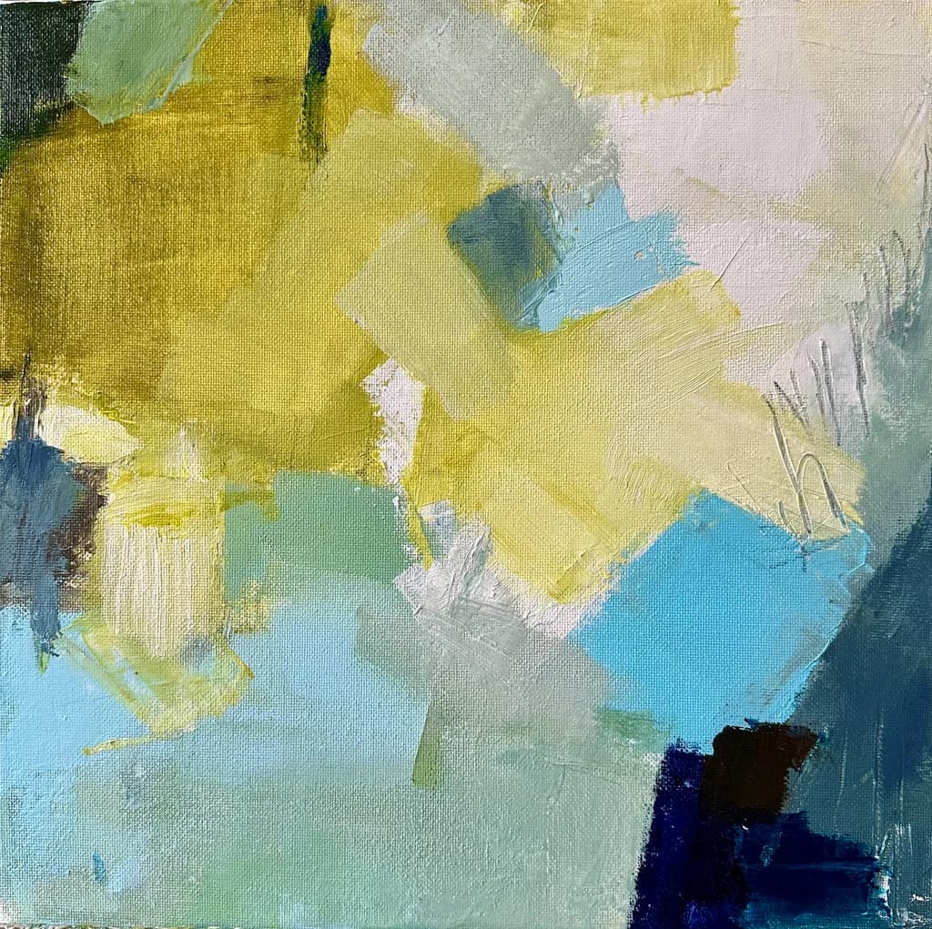 Whispers of Color: An Abstract Journey Through Light and Texture