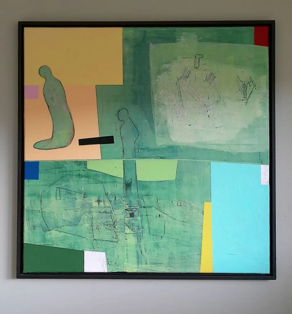 Whispers of Color: A Journey Through Abstract Forms and Emotions