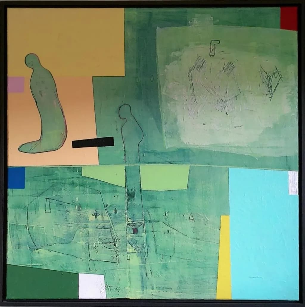 Whispers of Color: A Journey Through Abstract Forms and Emotions