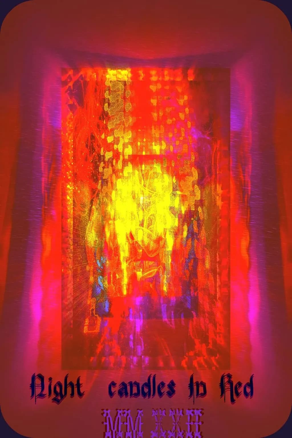 Radiant Flames: A Dance of Light and Color in the Night