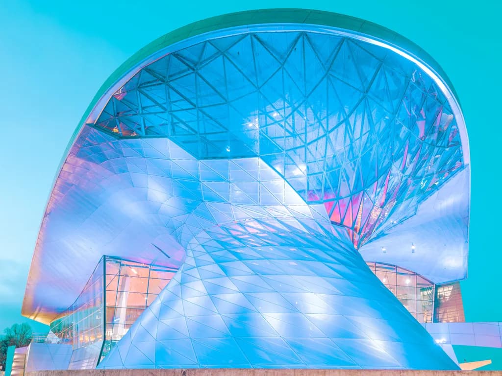 BMW Welt Structure