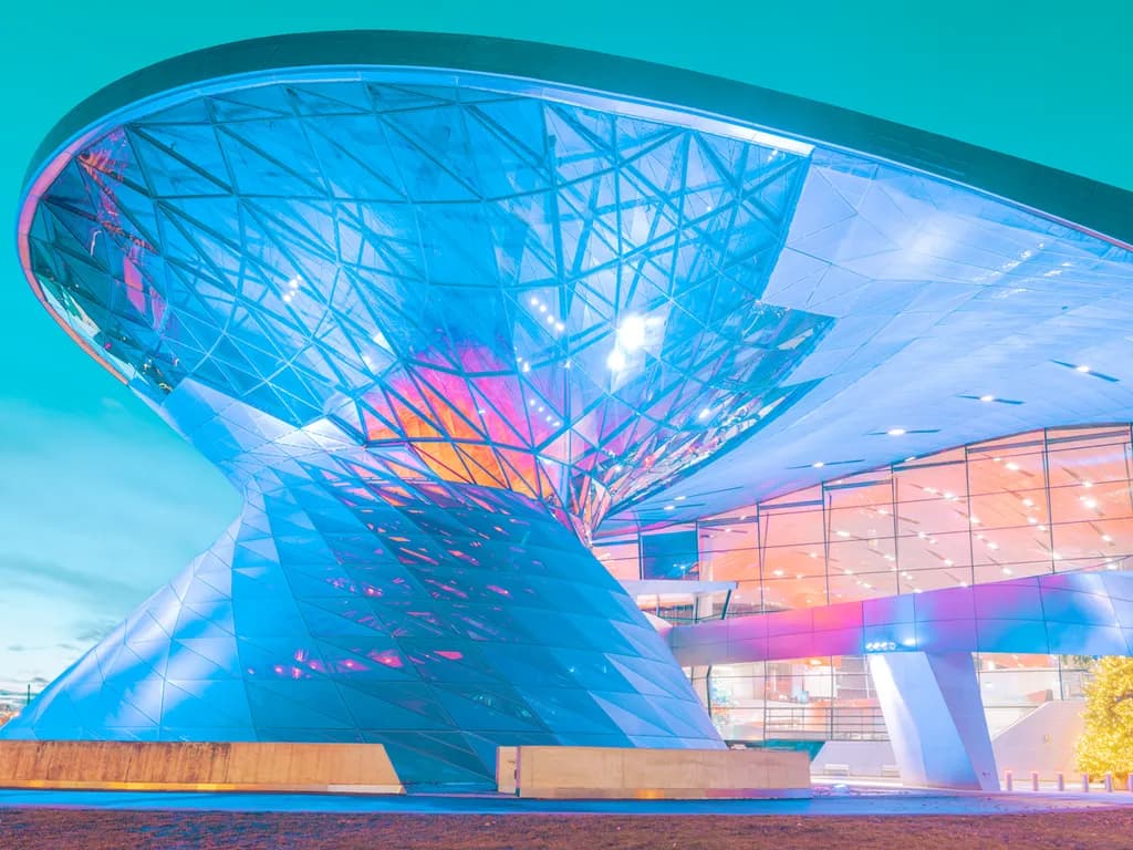 BMW Welt Structure