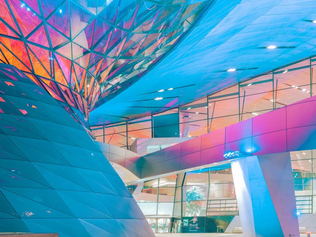 BMW Welt Reflections