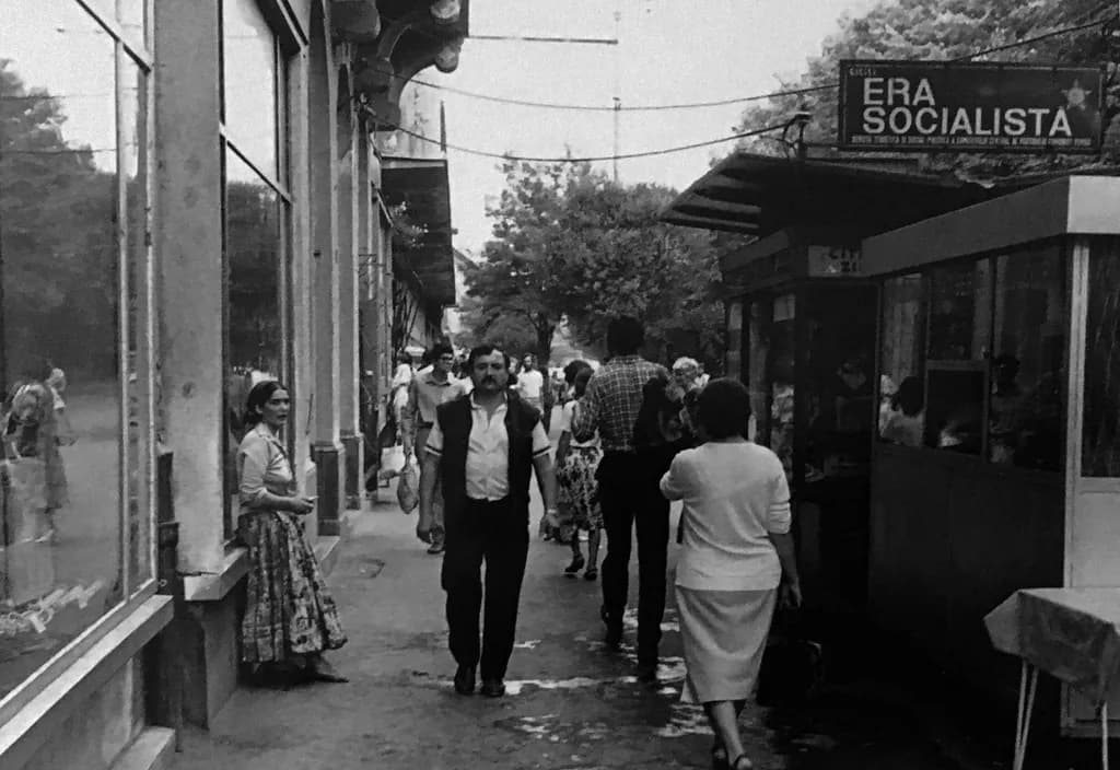 Urban Echoes: A Glimpse into Everyday Life in a Socialist Era