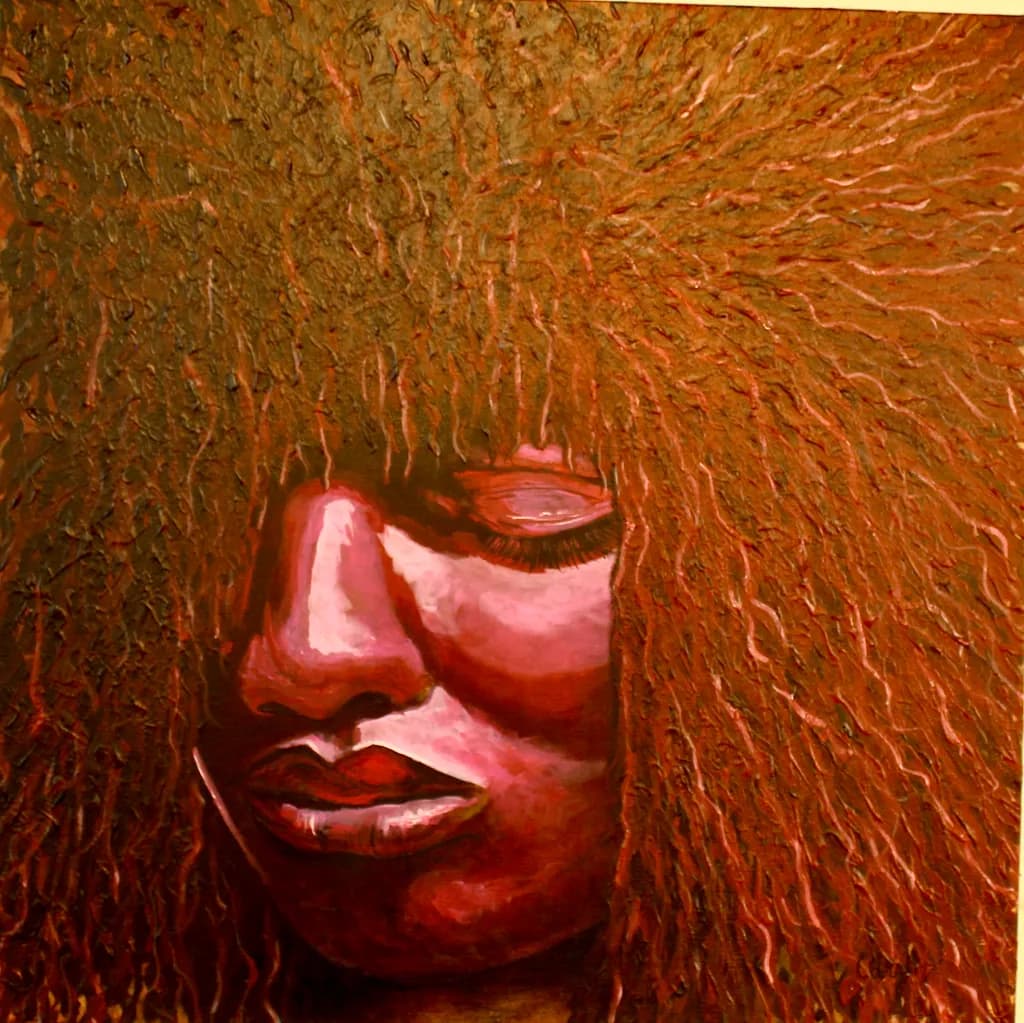 Whispers of Identity: A Portrait of Resilience and Beauty