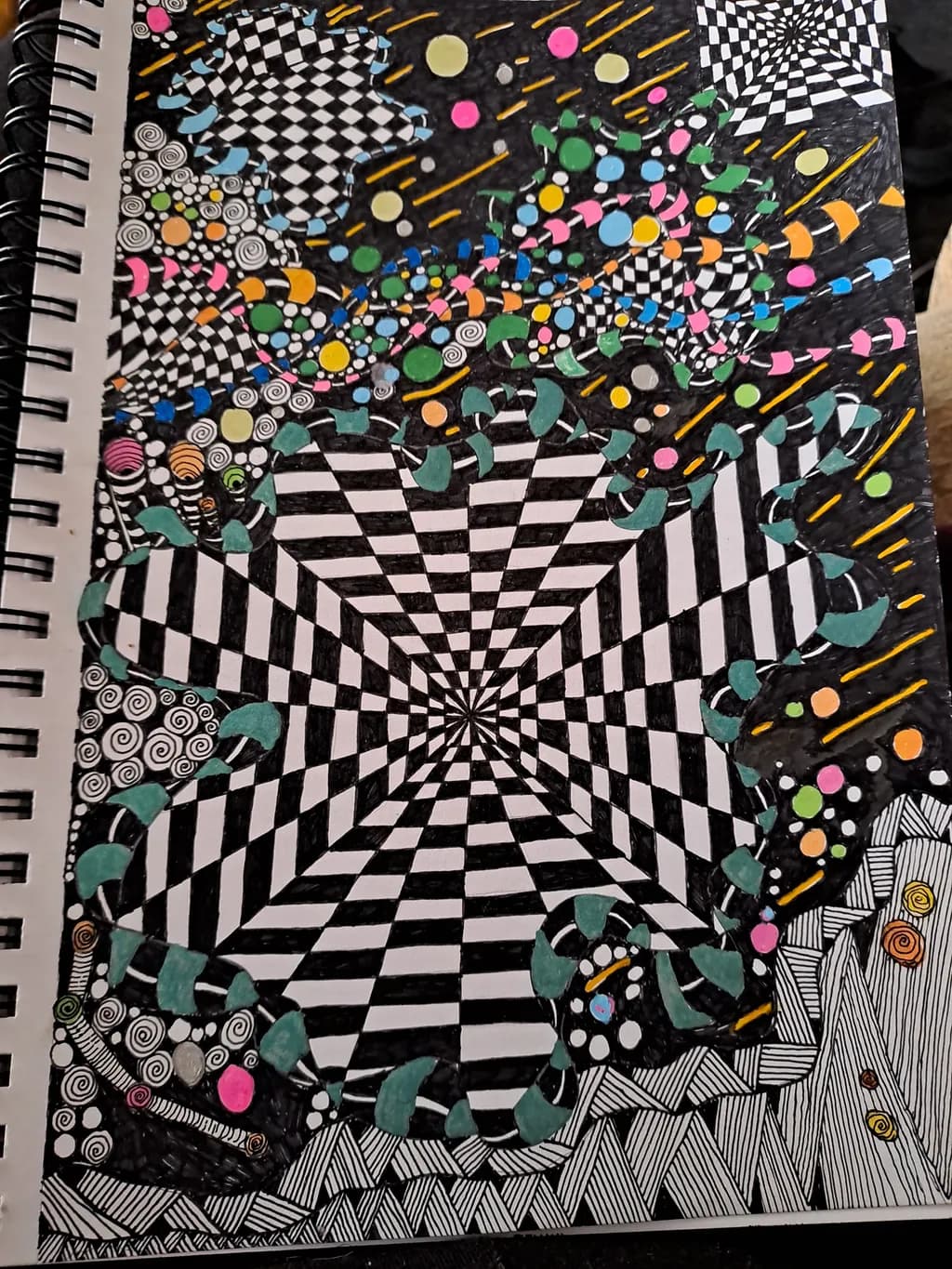 Checkerboard Starburst