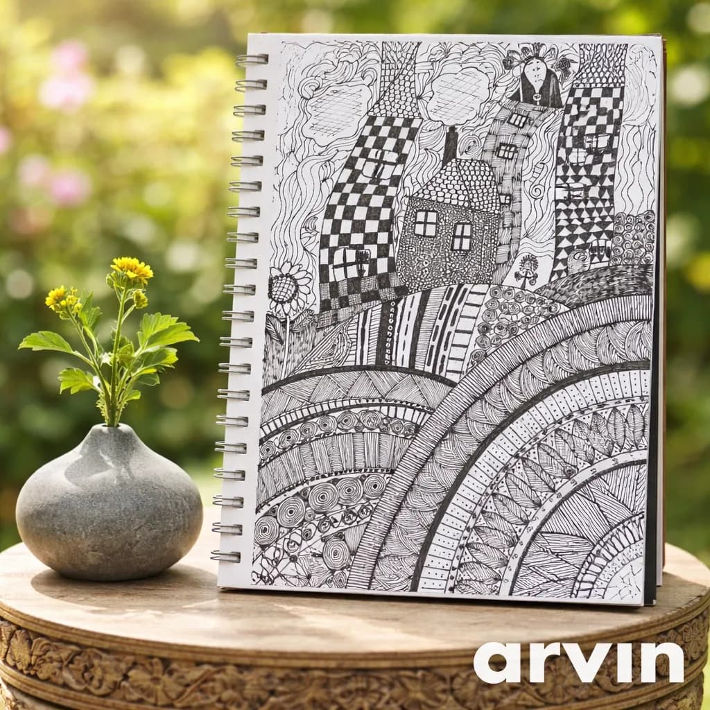 Patterned Houses and Fields