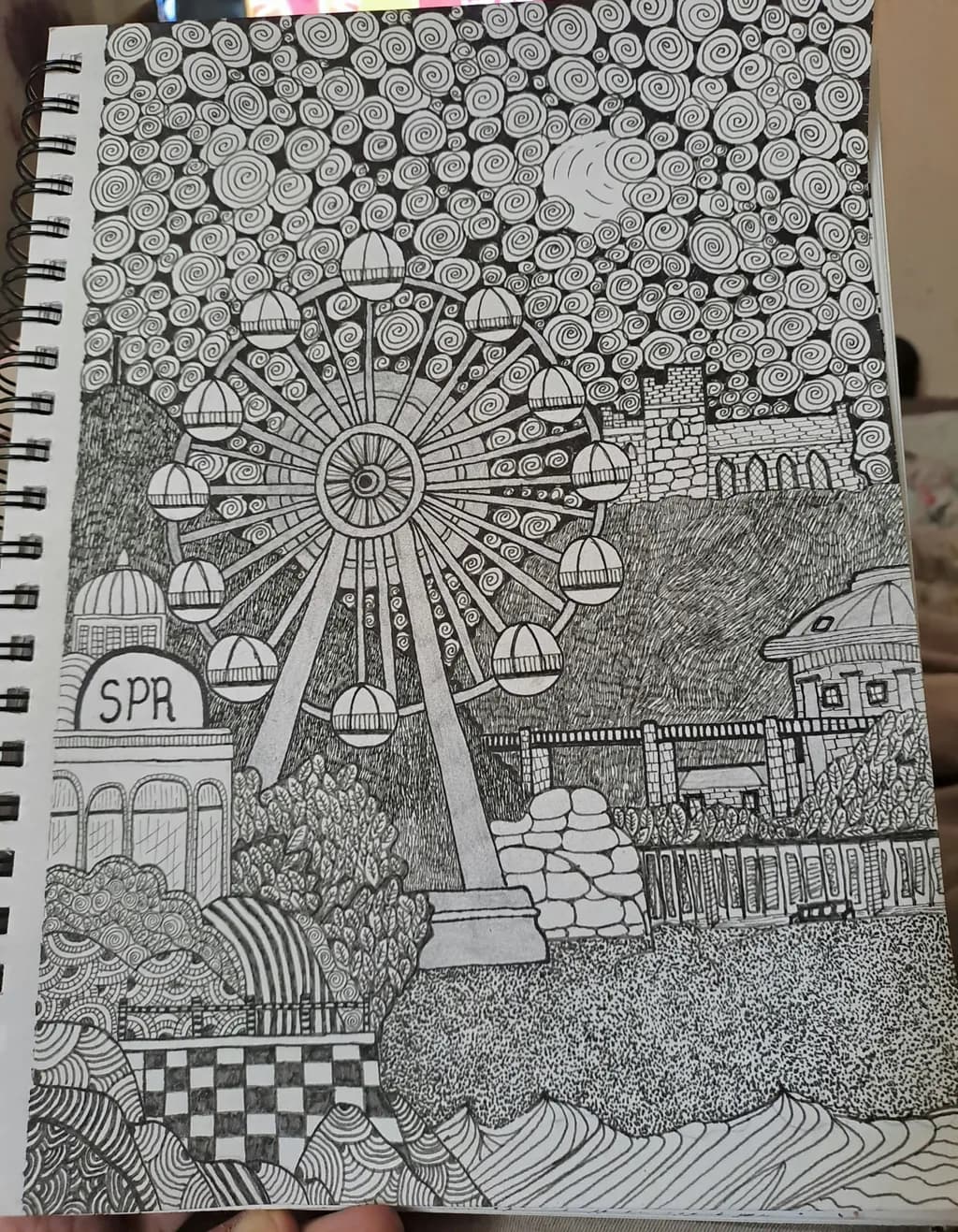 Ferris Wheel Nightscape