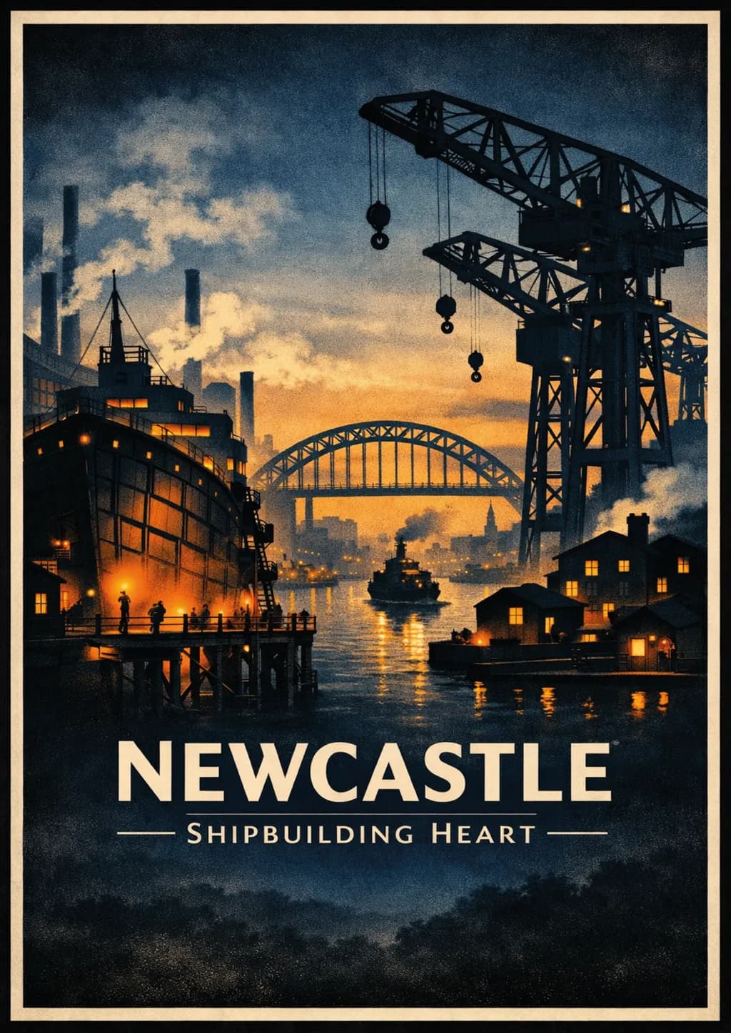 Newcastle Shipyard Glow