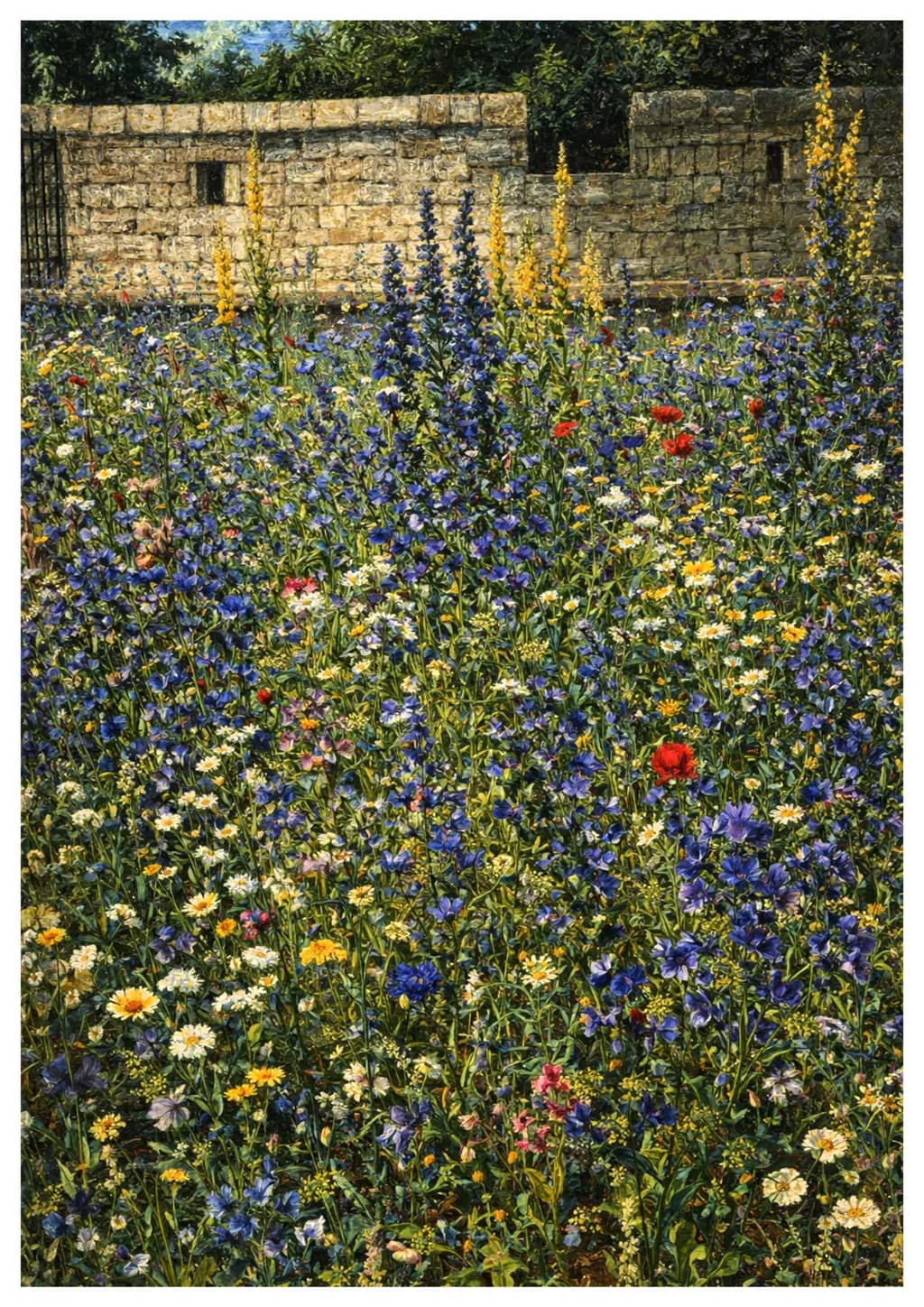 Medieval Wall Garden