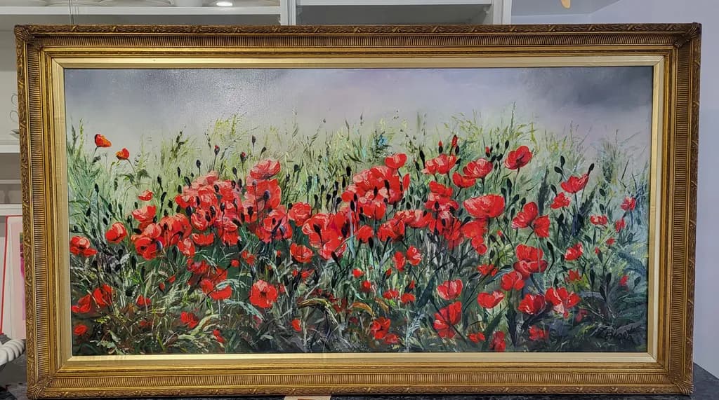Red Poppy Field