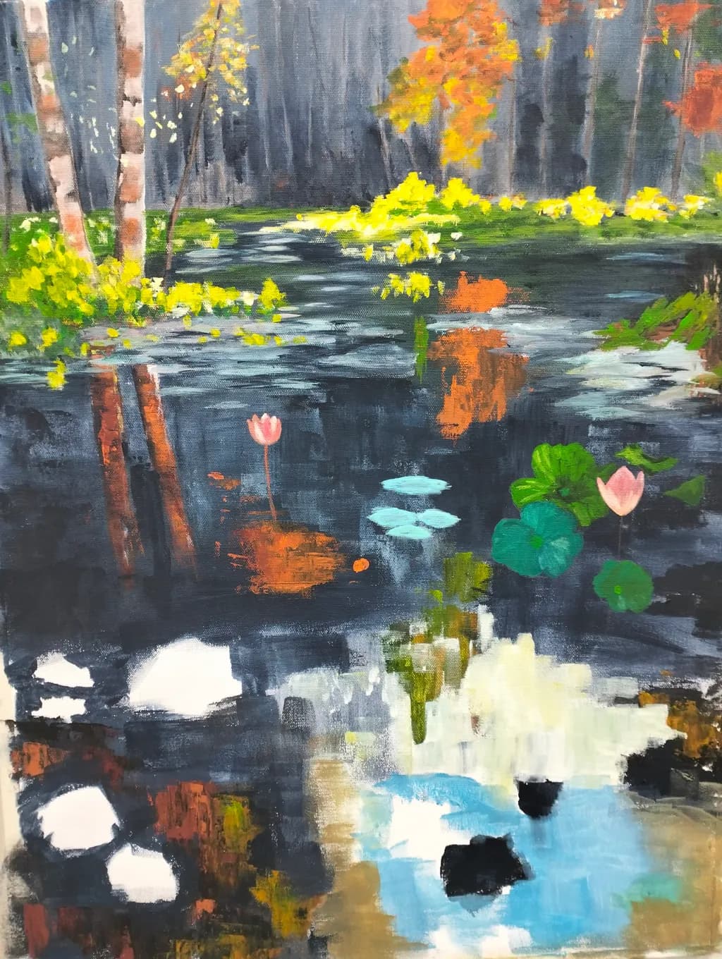 Whispers of Serenity: A Tranquil Reflection in Nature's Embrace