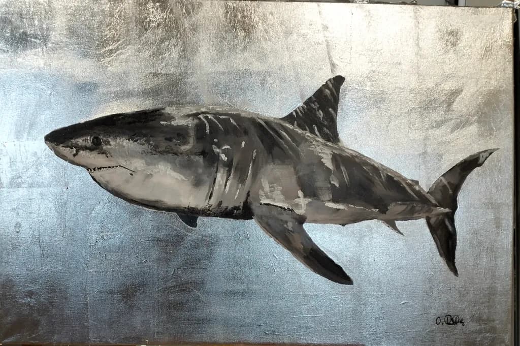 Majestic Predator: A Silver Shark Encounter