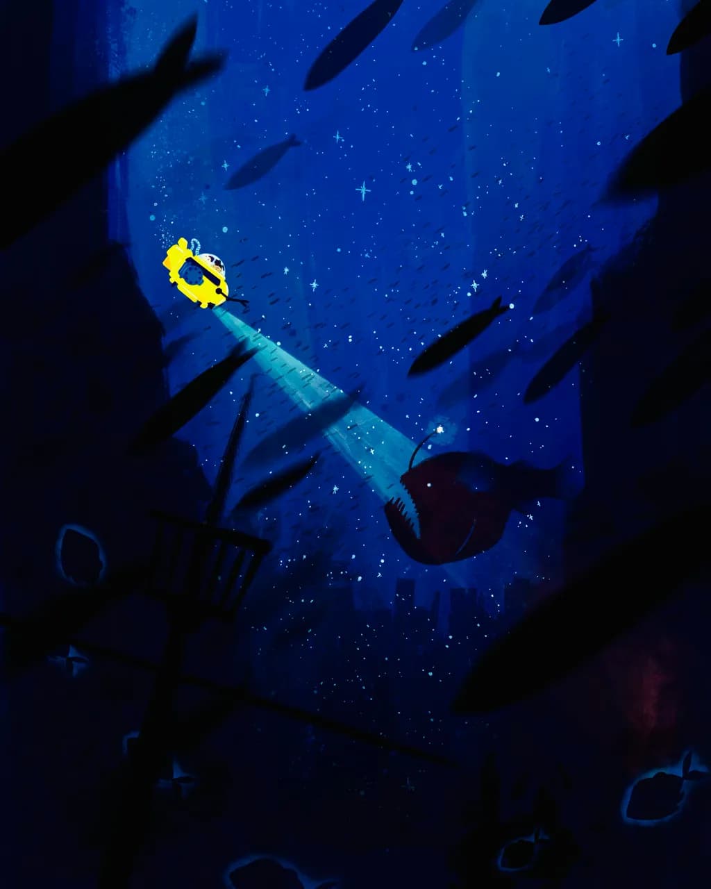Deep Sea Adventure: A Journey Through the Mysterious Blue Abyss