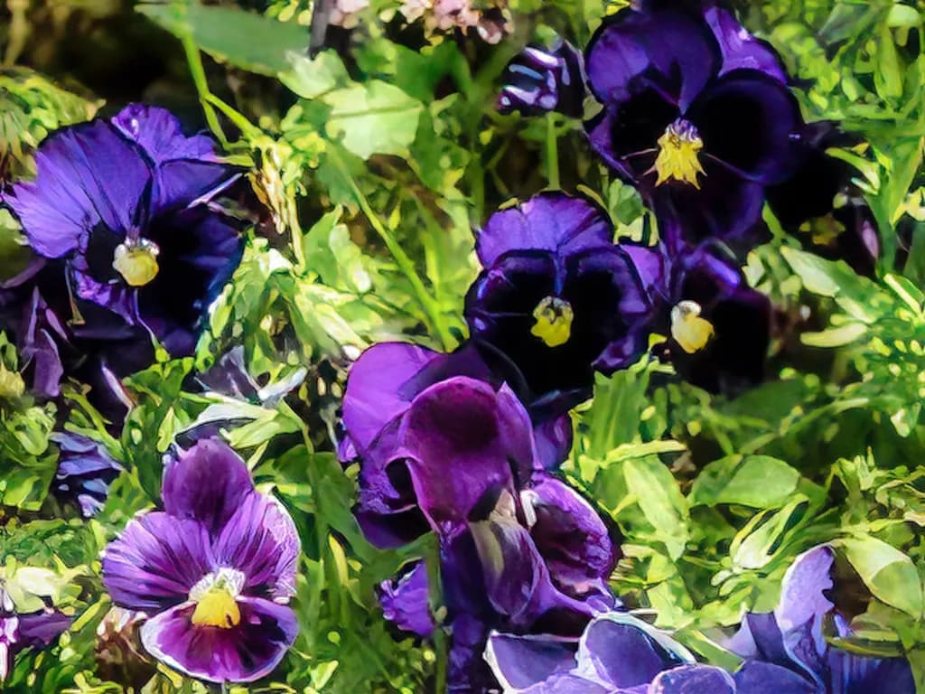Purple Blooms