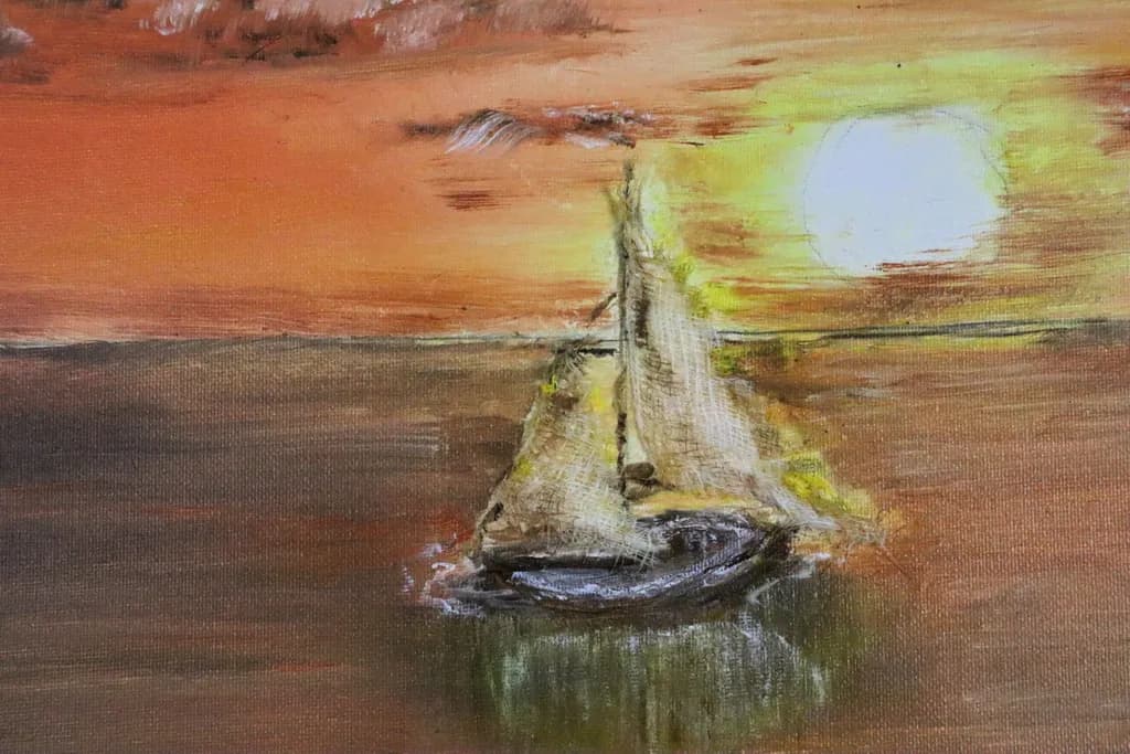 Whispers of the Ocean: A Tranquil Sunset Sailing Adventure
