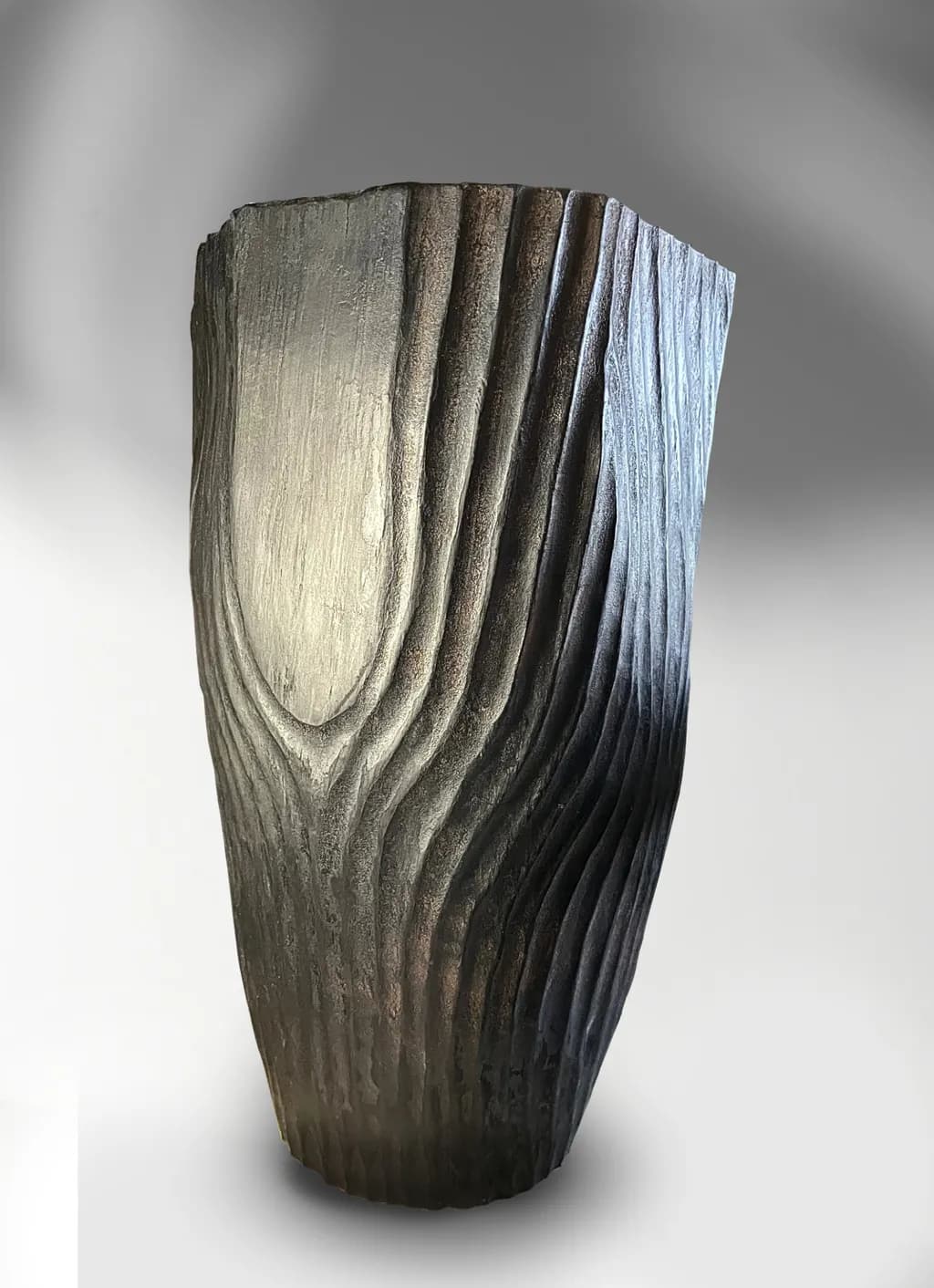 Whispers of Nature: A Sculptural Journey Through Textured Wood