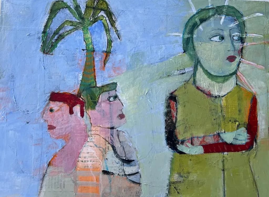 Whispers of Identity: A Colorful Exploration of Human Connection and Nature