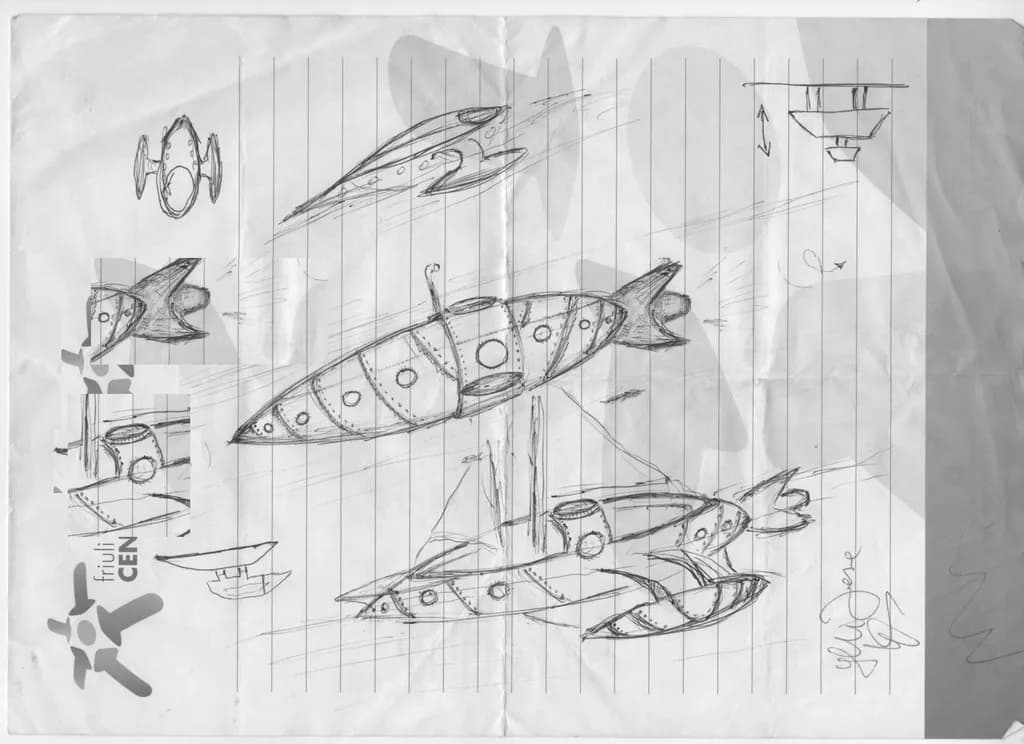 Futuristic Flight: A Journey Through Imaginative Submarine Designs