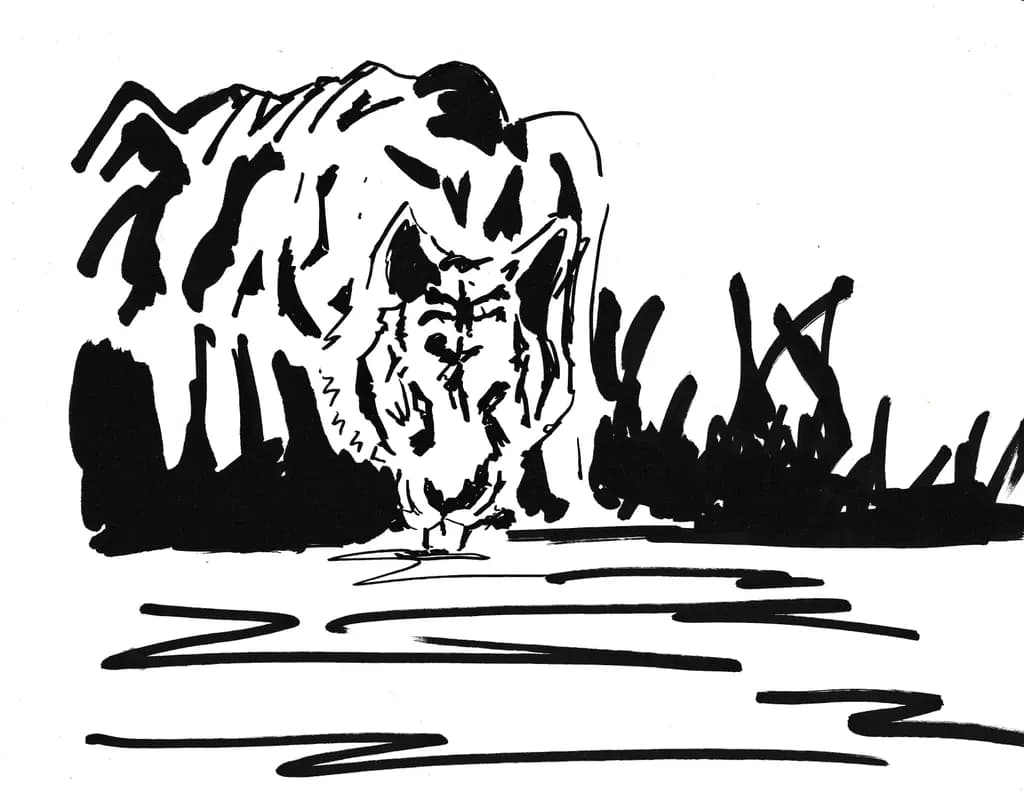 Whispers of the Wild: A Bold Encounter with Nature's Spirit