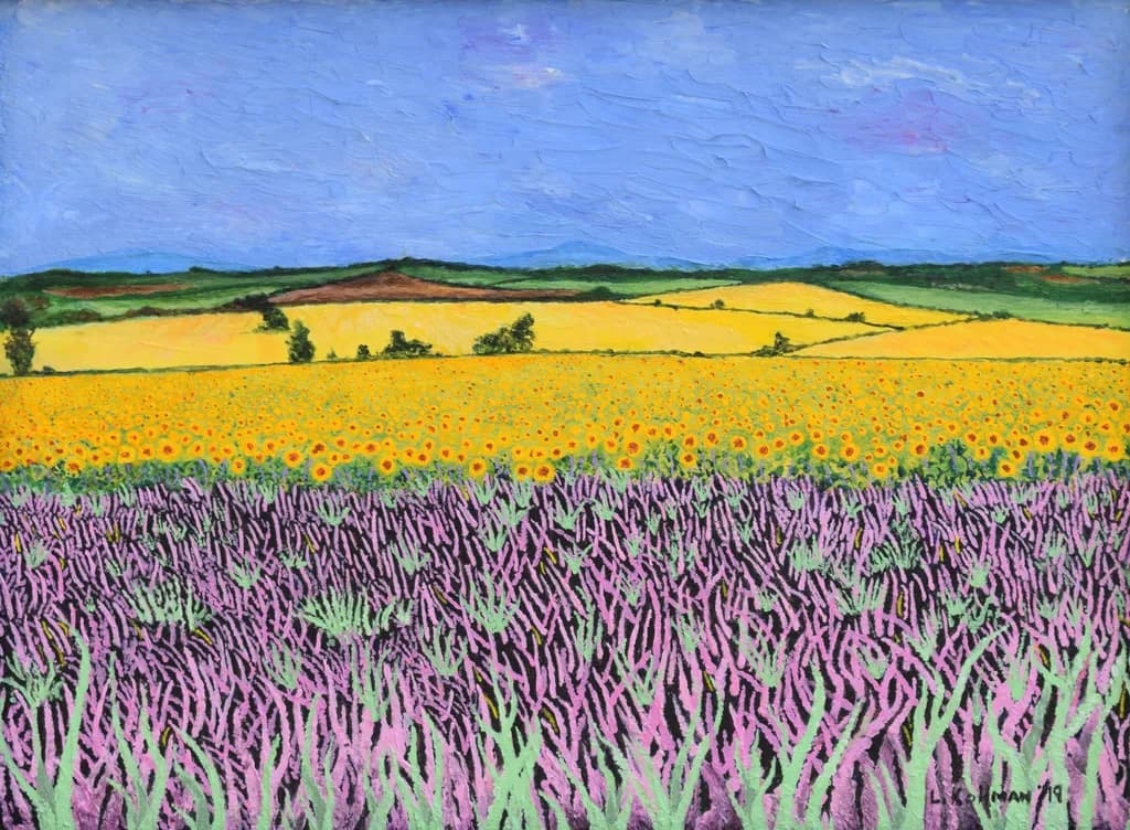 Lavender Landscape