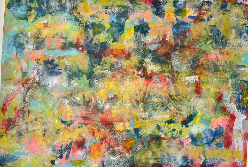 Whispers of Color: A Dance of Light and Emotion in Abstract Harmony