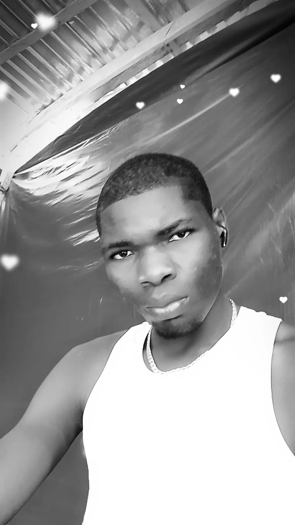Silent Strength: A Portrait of Resilience in Monochrome
