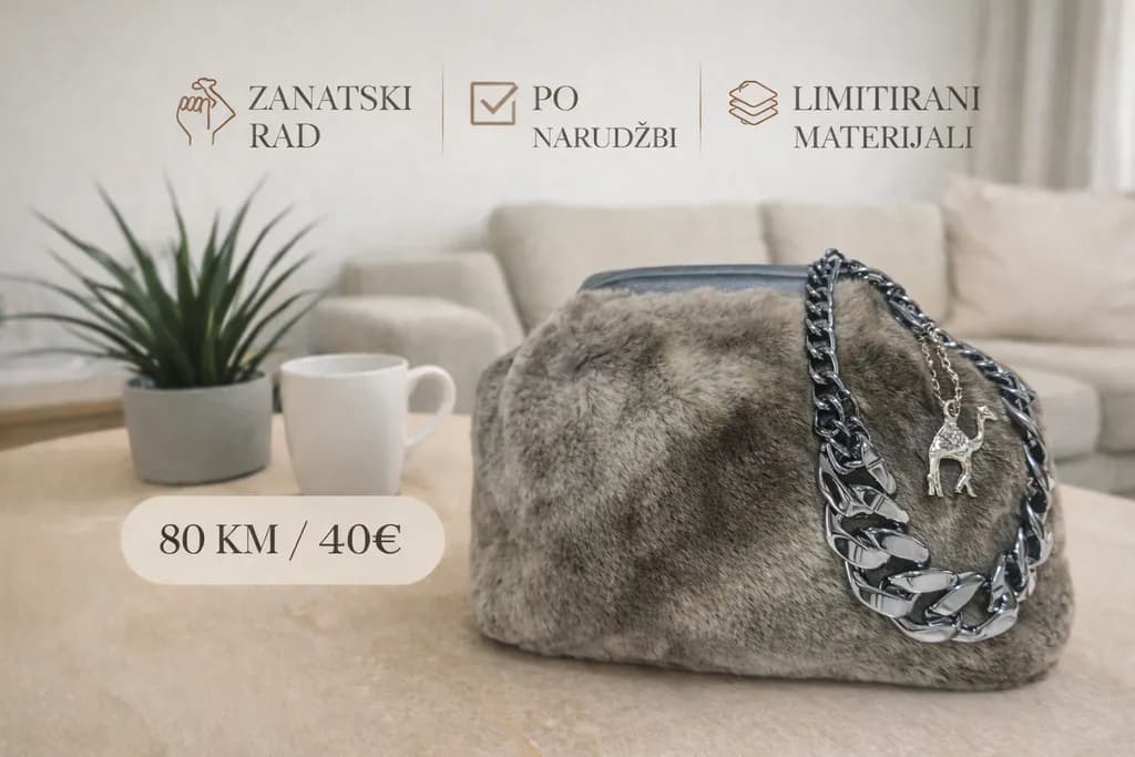 Fur Chain Clutch