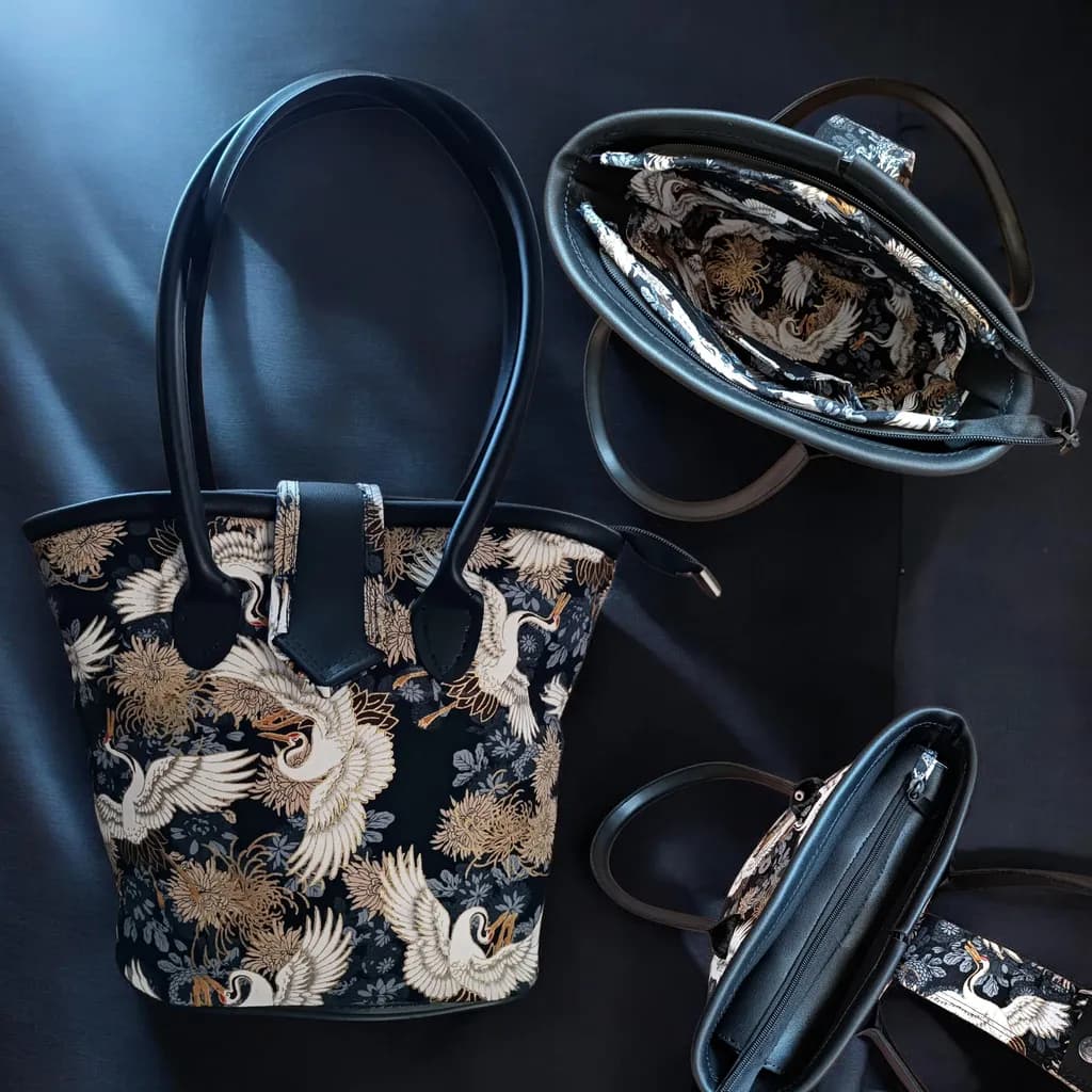 Cranes in Flight Tote