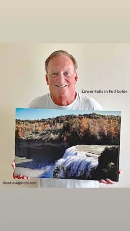 Lower Falls in Full Color