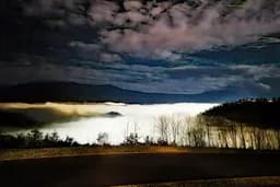 Midnight Fog Hills