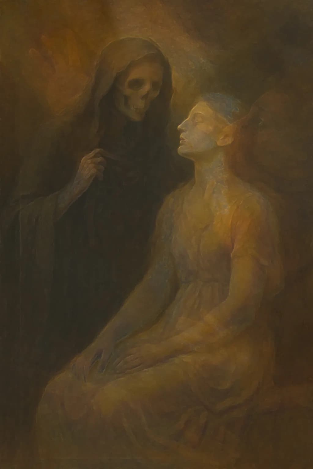 Whispers of Mortality: A Dance Between Life and Death