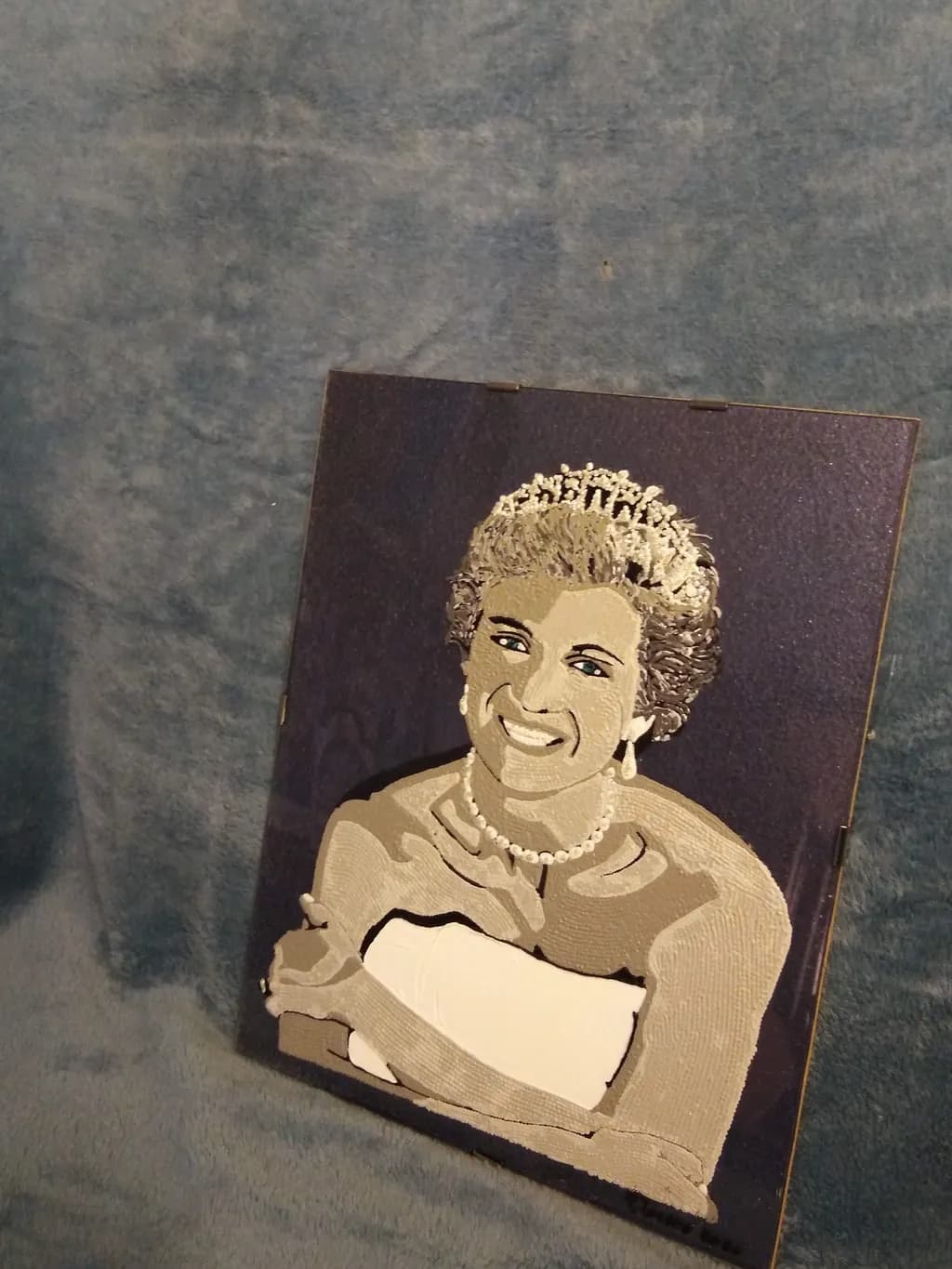 Elegance in Portrait: A Tribute to Royal Grace and Timeless Smiles