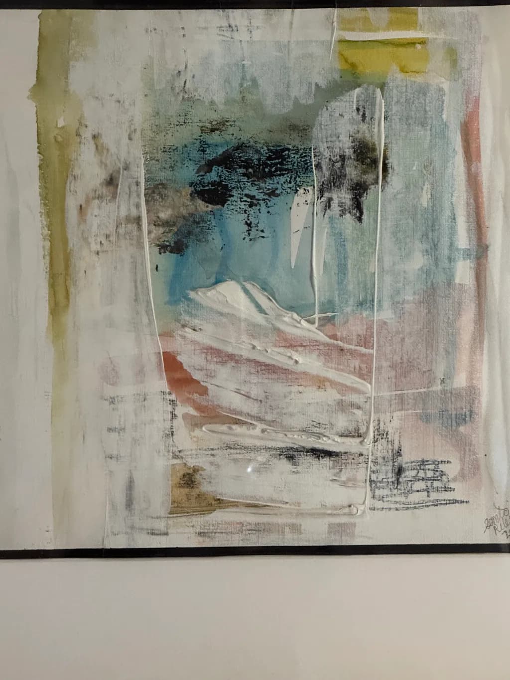 Whispers of Color: An Abstract Expression of Modern Texture and Emotion