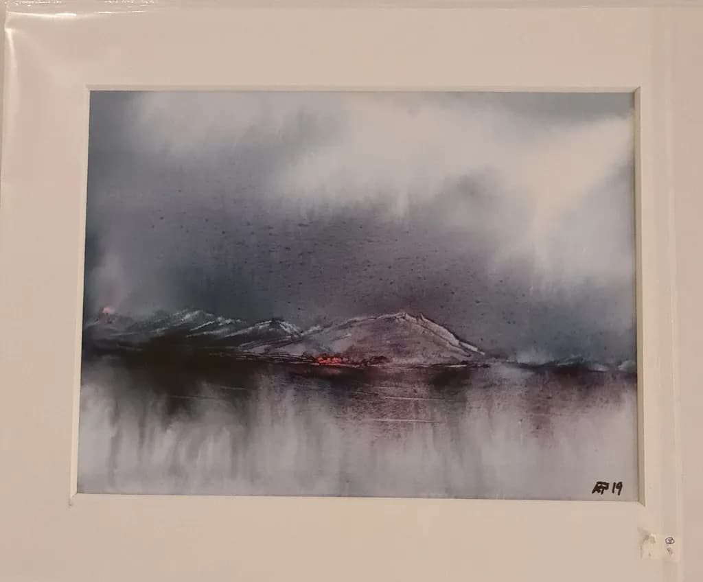 Whispers of the Misty Mountains: A Serene Landscape Reflection