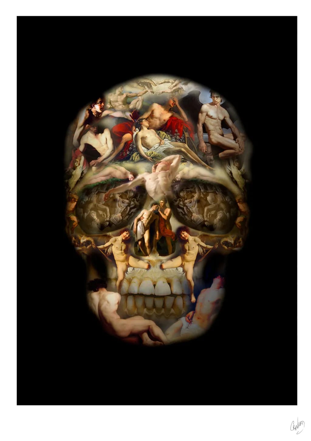 Eternal Echoes: A Surreal Fusion of Life and Death in Artistry