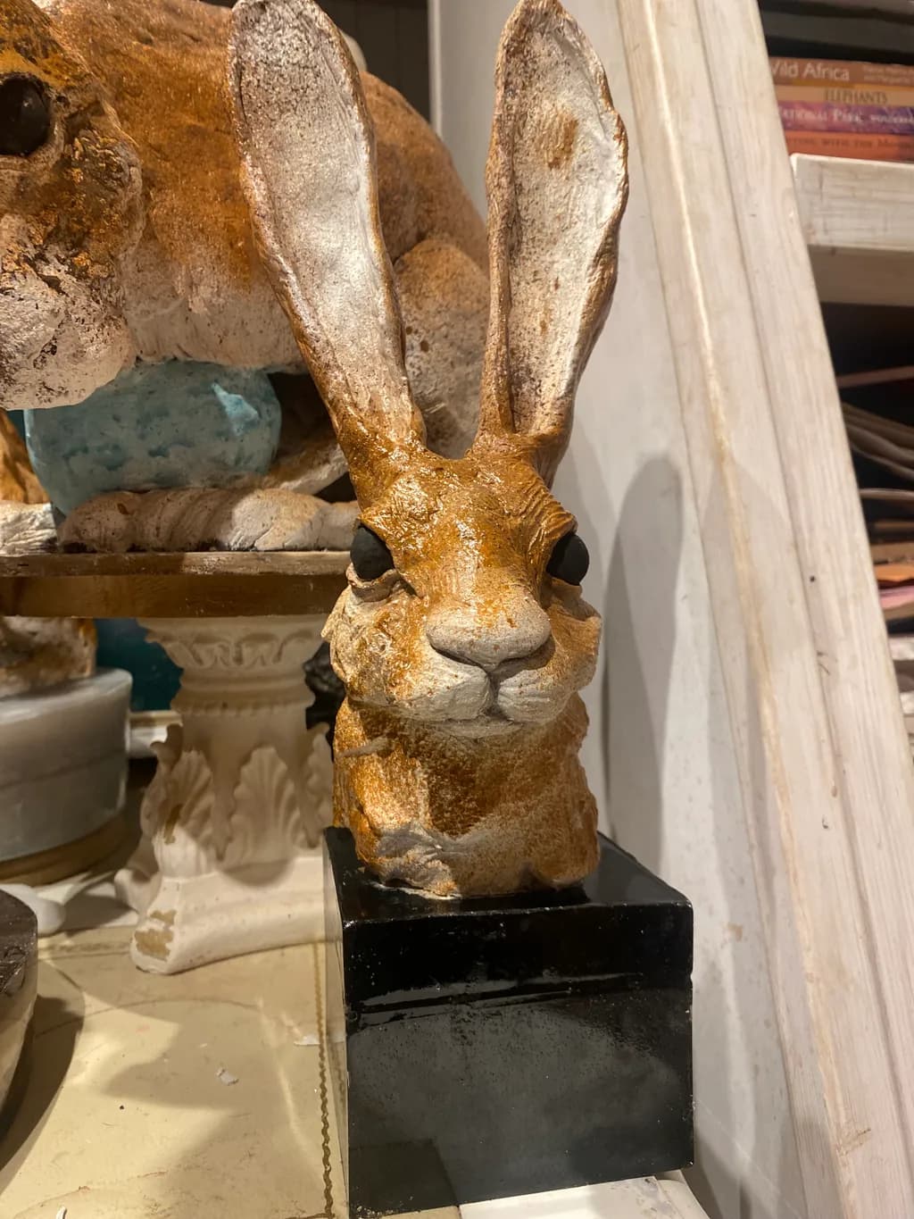 Golden Hare Bust