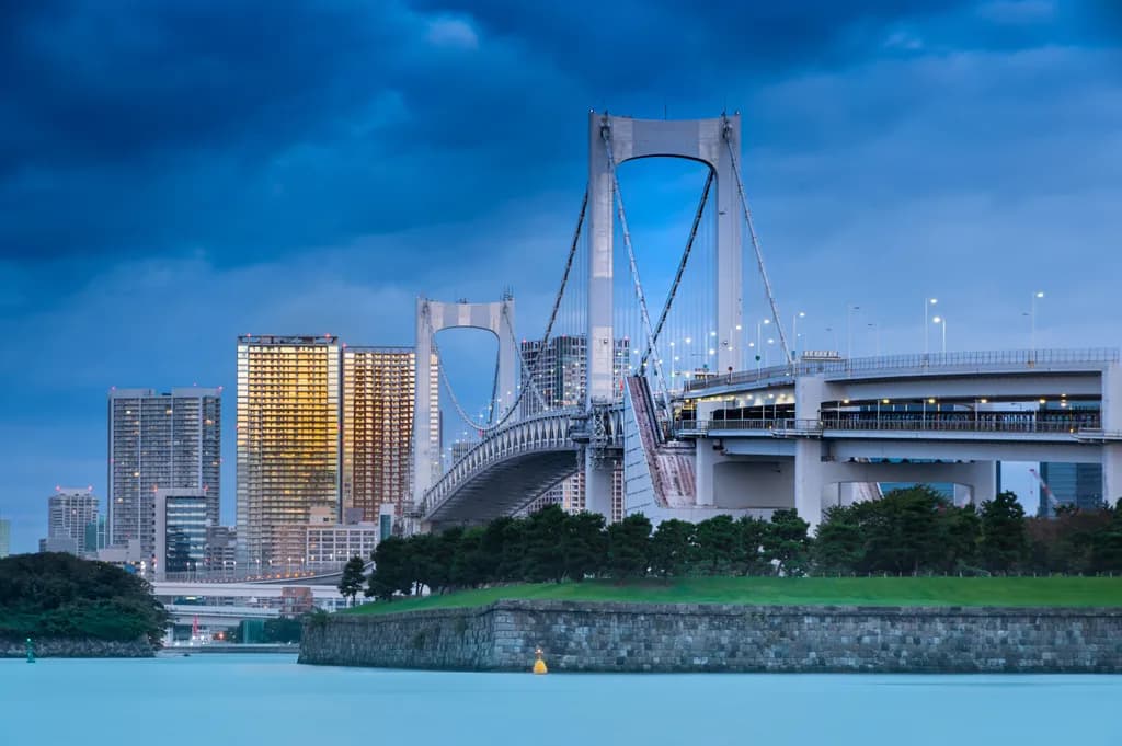 Odaiba Bridge Twilight