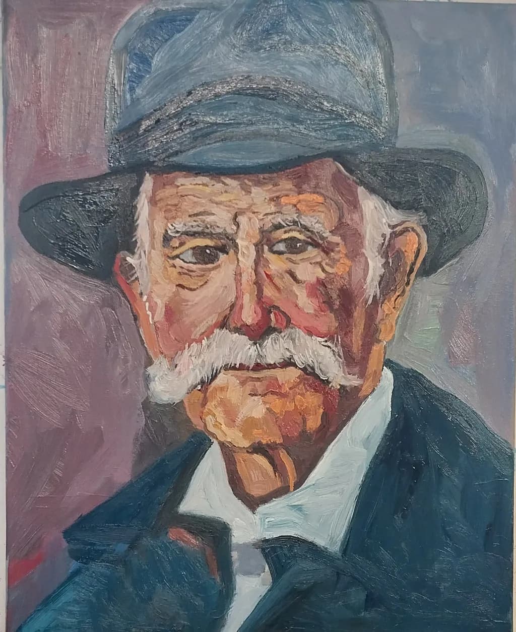 Whispers of Wisdom: A Portrait of Timeworn Grace