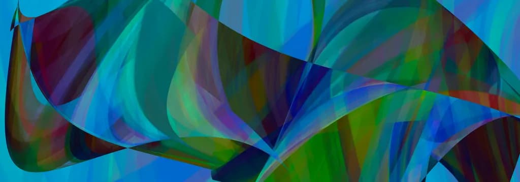Vibrant Whirl: A Dance of Colorful Fluidity in Abstract Patterns