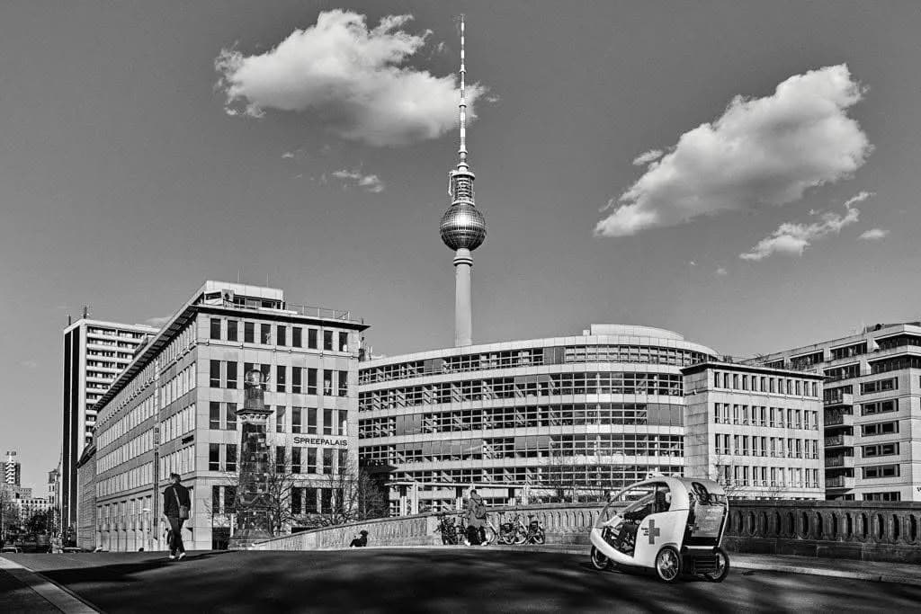 Urban Monochrome: A Journey Through Berlin's Architectural Landscape