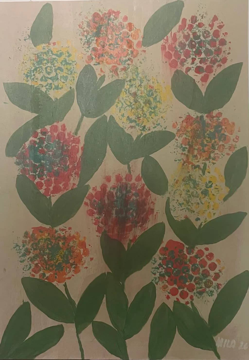 Flecked Blooms