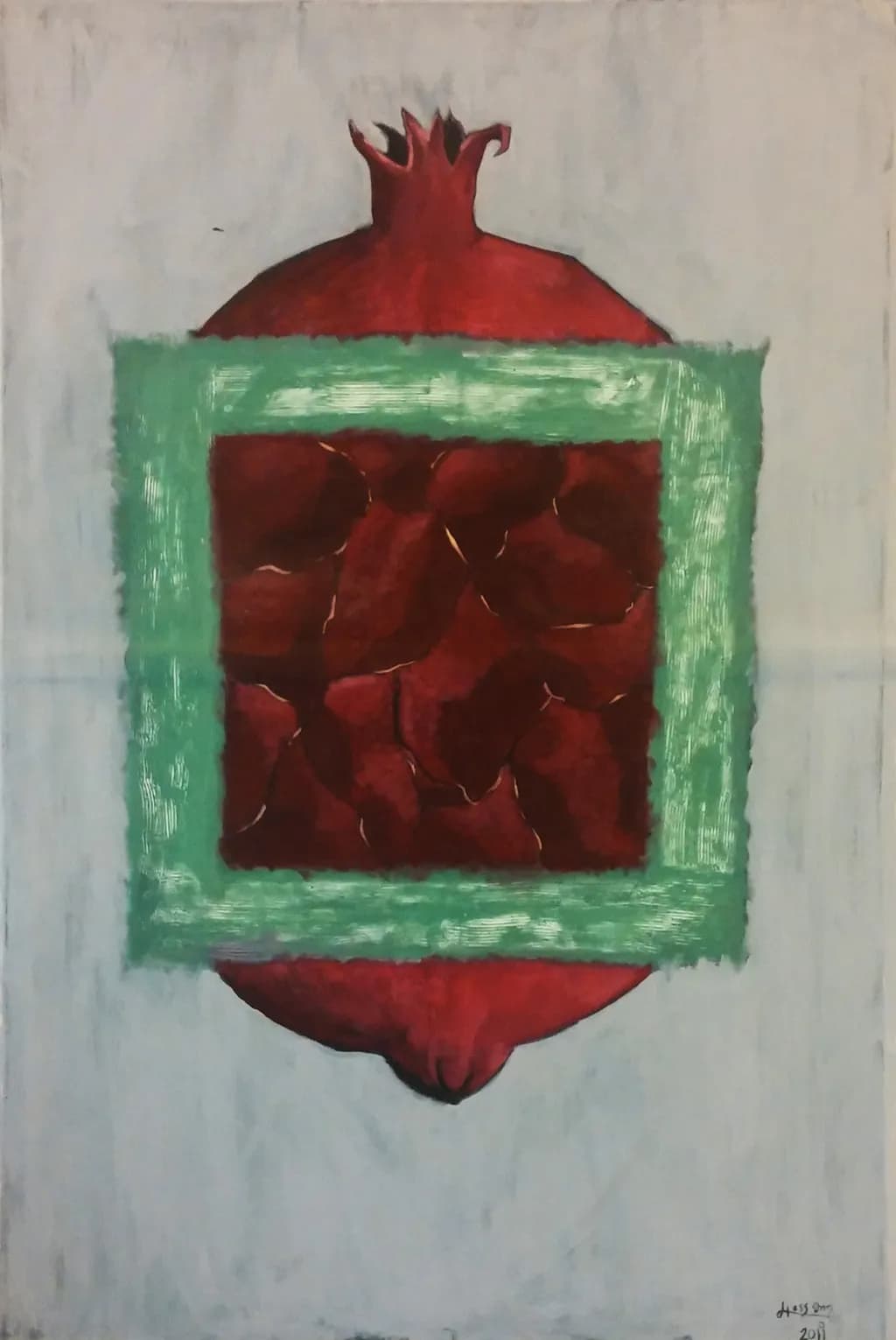 "Rothko's pomegranate" «انار روتکو»