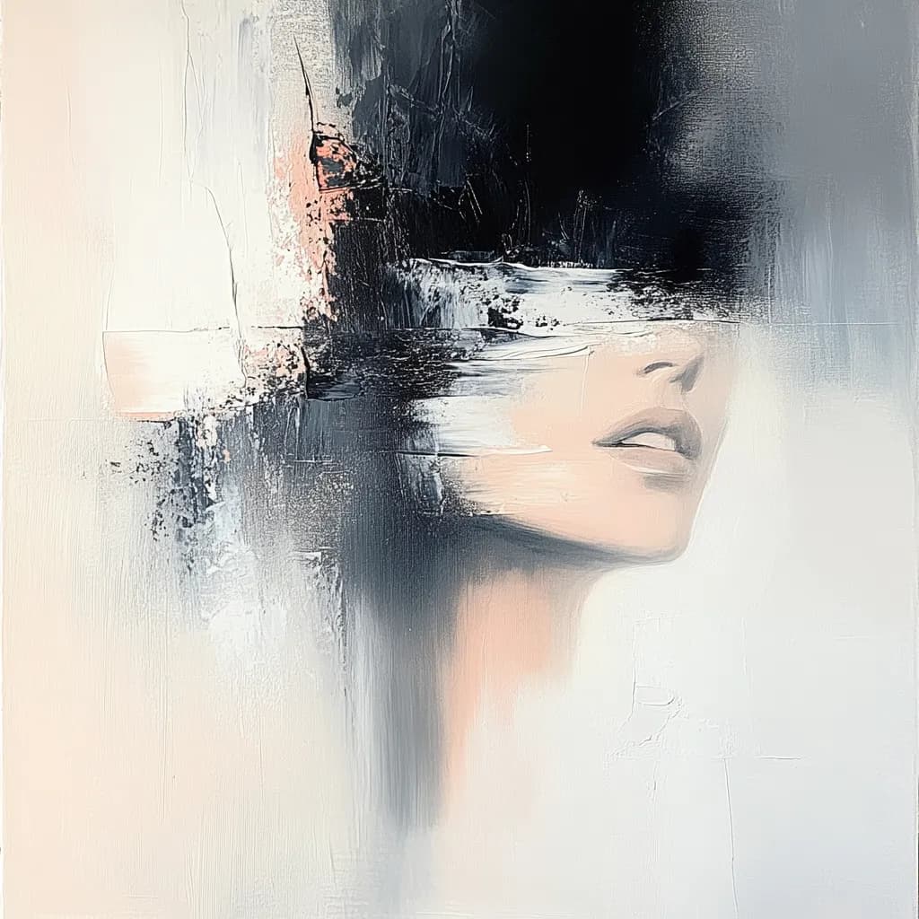 Whispers of Identity: A Journey Through Abstract Emotion