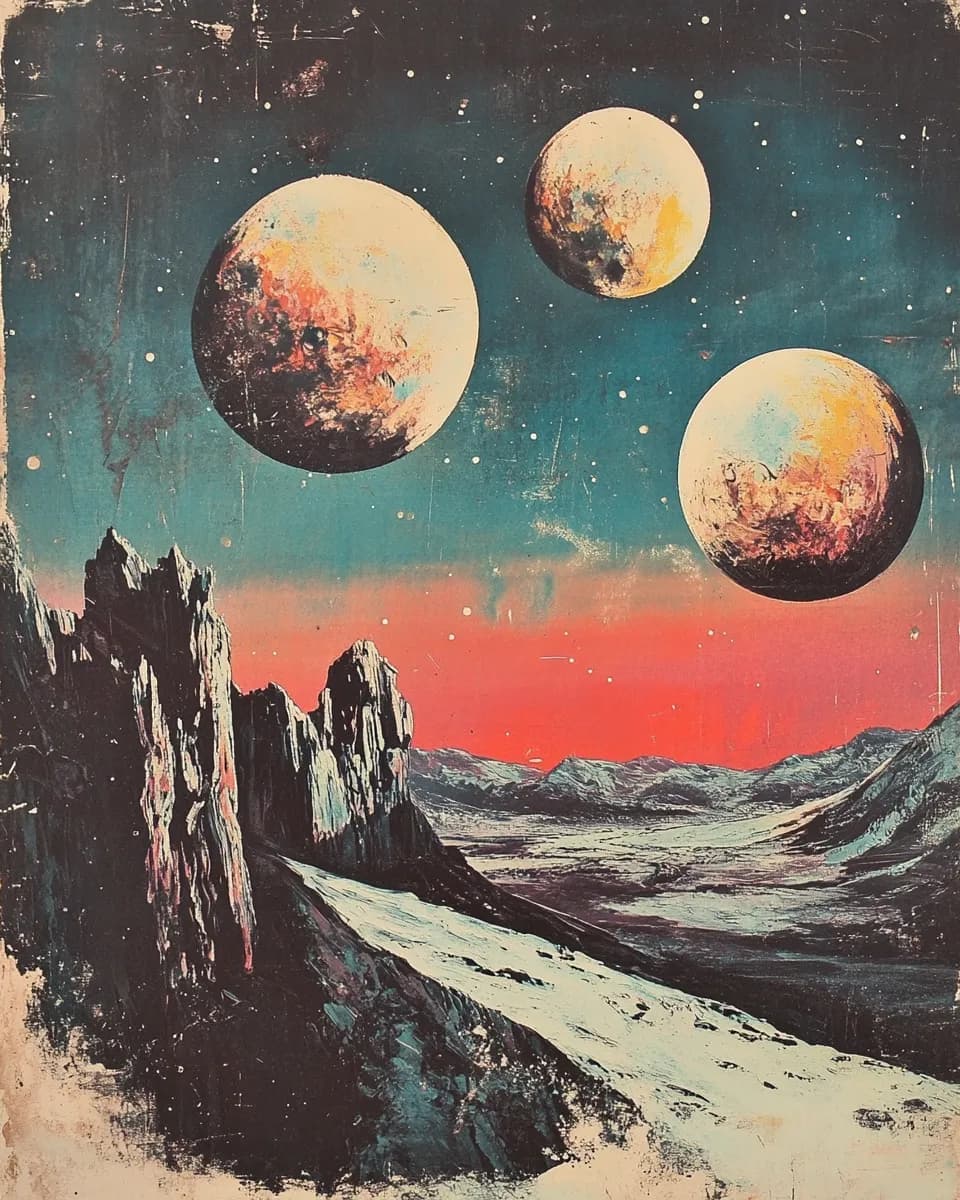 Celestial Dreams: A Journey Through Cosmic Landscapes